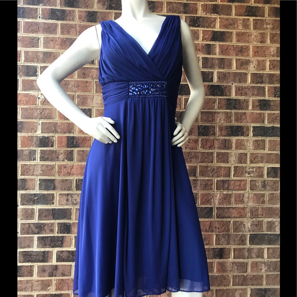 Jessica Howard 16 blue evening cocktail dress